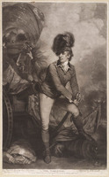 KG 15405
<br/>
Portret van Luitenant Kolonel Tarleton
<br/>
<em>Smith, John Raphael (1752-1812)</em>